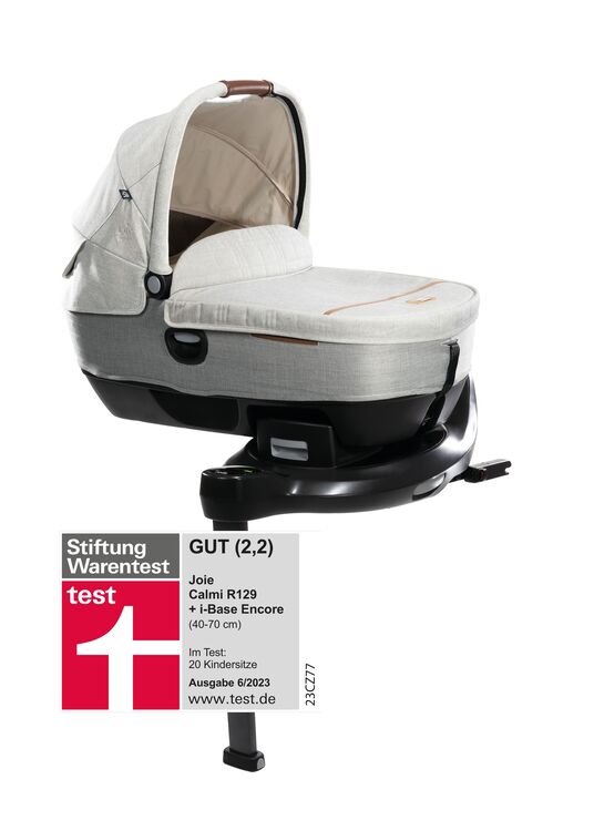 Joie Calmi R129 Oyster mit Stiftung Warentest Ergebnis
