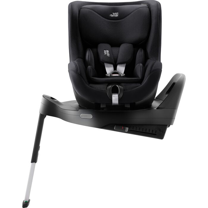 Britax Römer Dualfix 5Z Carbon Black (Style) Frontansicht