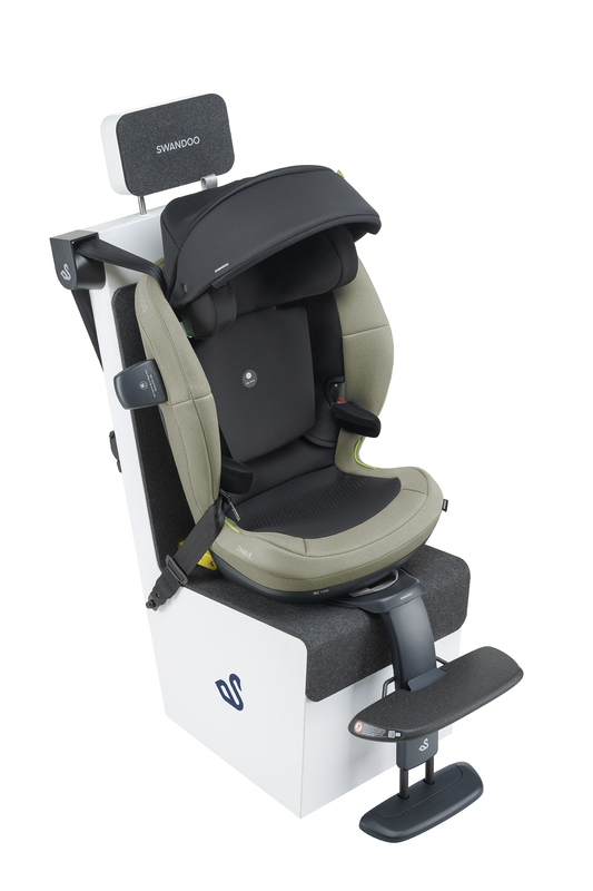 Swandoo Booster Fußstütze an Kindersitz 10