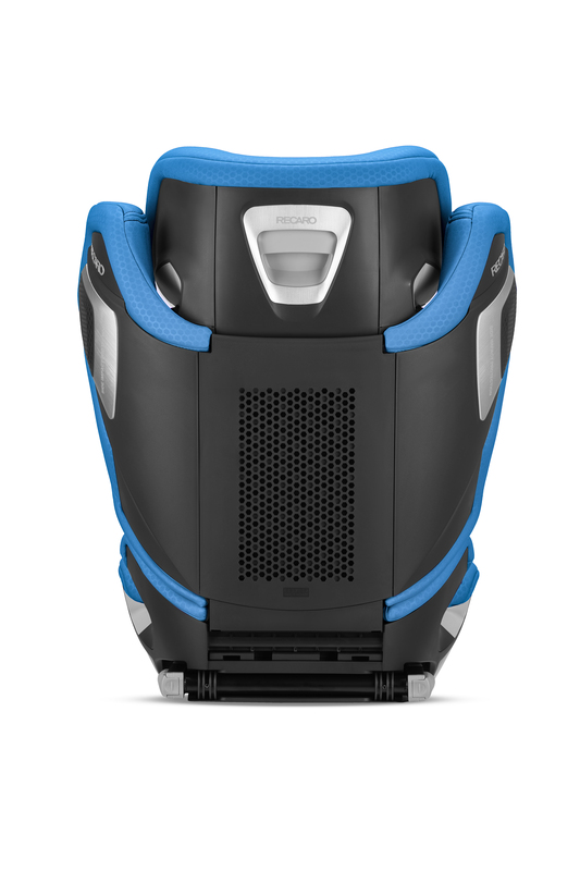 Recaro Axion Calm Blue Rückansicht