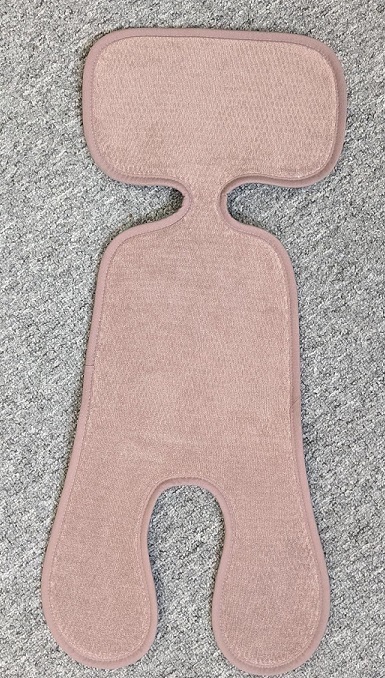 Aircuddle Antischwitzauflage für Babyschalen in Farbe Dusty Rose