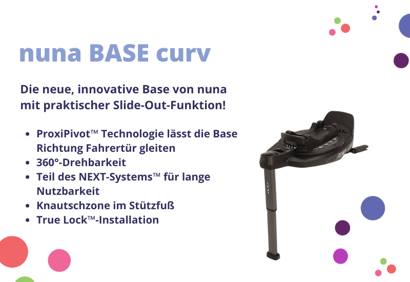 nuna Base curv Infos Banner nuna Base curv Infos Banner