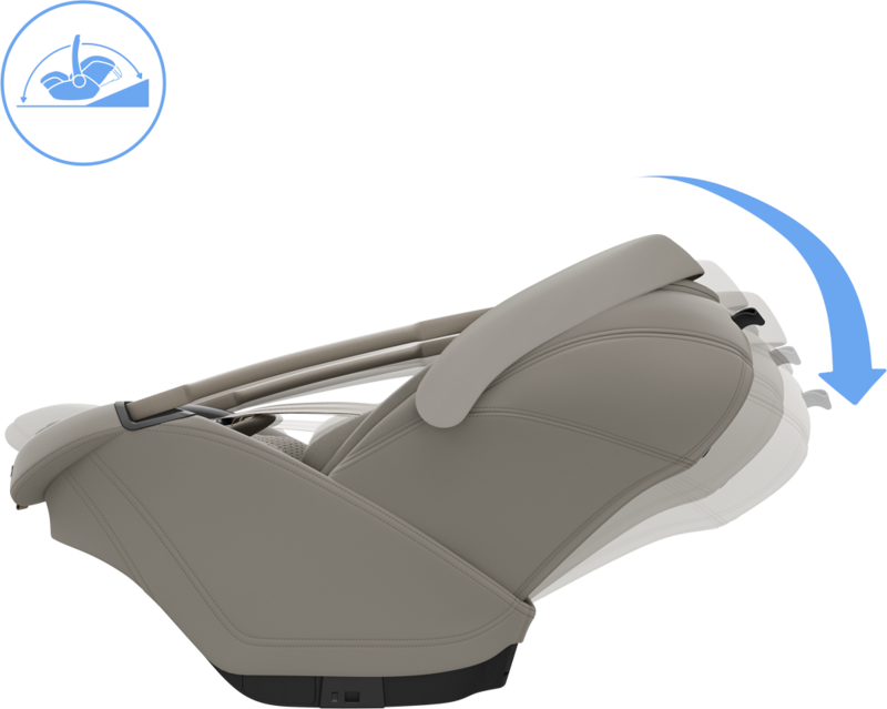 Maxi-Cosi Coral Slide Pro Sapphire Sand Seitenansicht 1