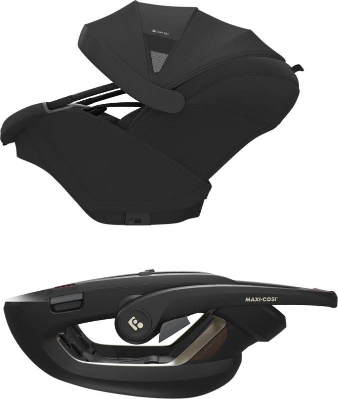 Maxi-Cosi Coral Slide Pro Onyx Black Seitenansicht 3