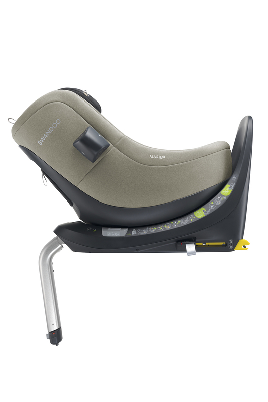 Swandoo Marie 5 i-Size Alfalfa Seitenansicht Swandoo Marie 5 i-Size Alfalfa Seitenansicht