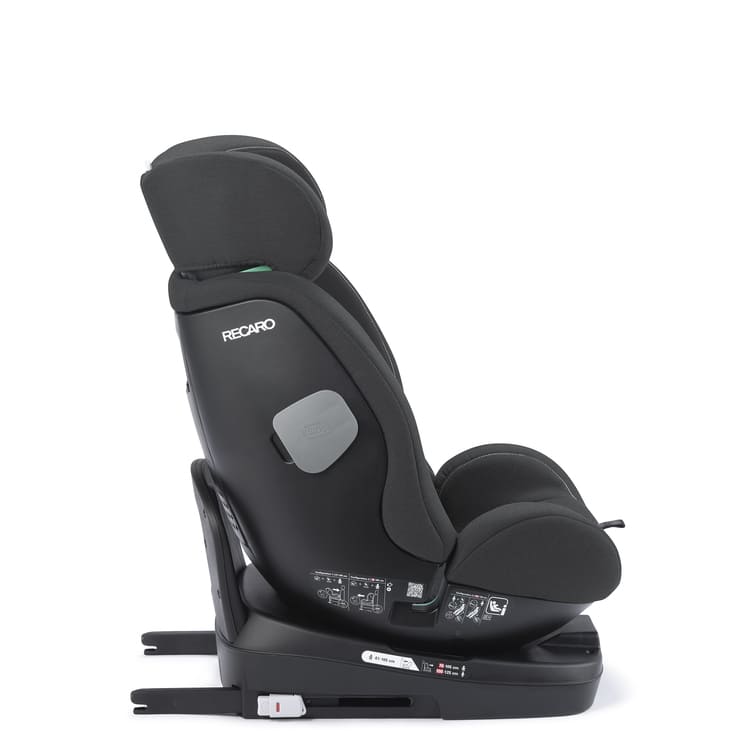 Recaro Salia 125 Kid Fibre Black Seitenansicht