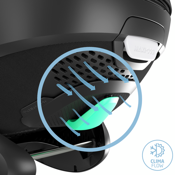 Maxi-Cosi Pebble 360 Pro 2 Essential Black Nahaufnahme