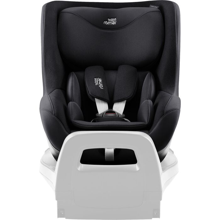 Britax Römer Dualfix 5Z Carbon Black (Style) Frontansicht