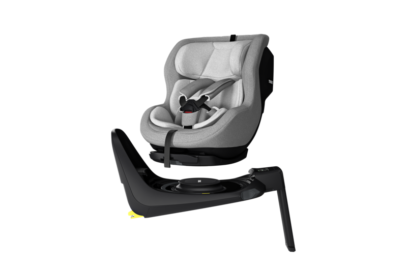 Thule Elm Rearward Facing Light Grey mit Basis-Station Thule Elm Rearward Facing Light Grey mit Basis-Station