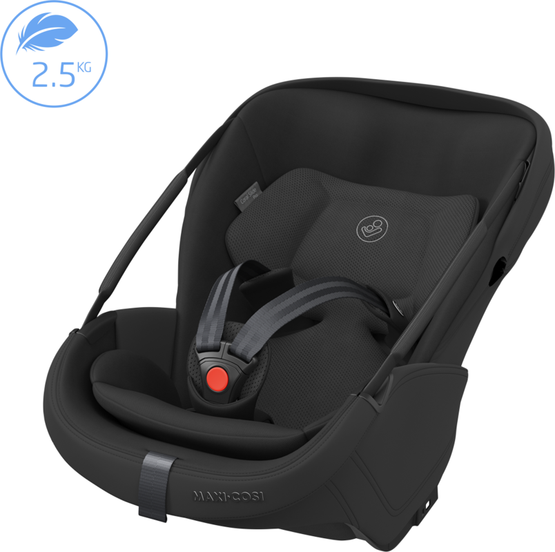 Maxi-Cosi Coral Slide Pro Onyx Black Frontansicht 3