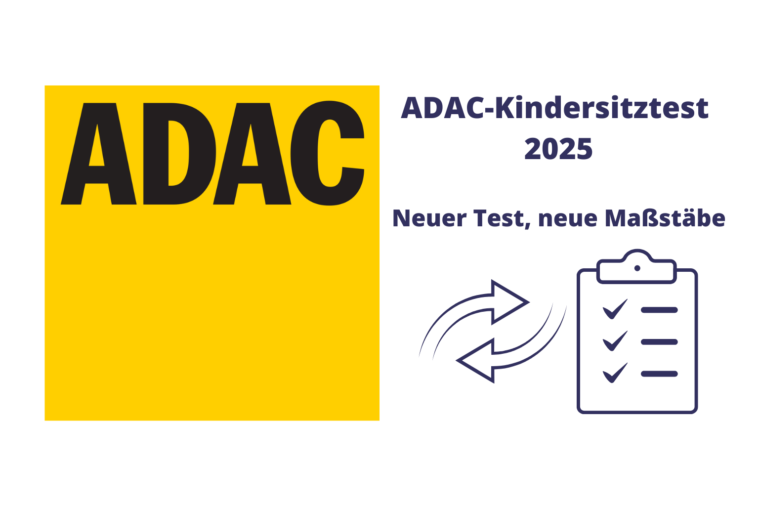 ADAC-Kindersitztest Frühjahr 2025: Neuer Test, neue Maßstäbe