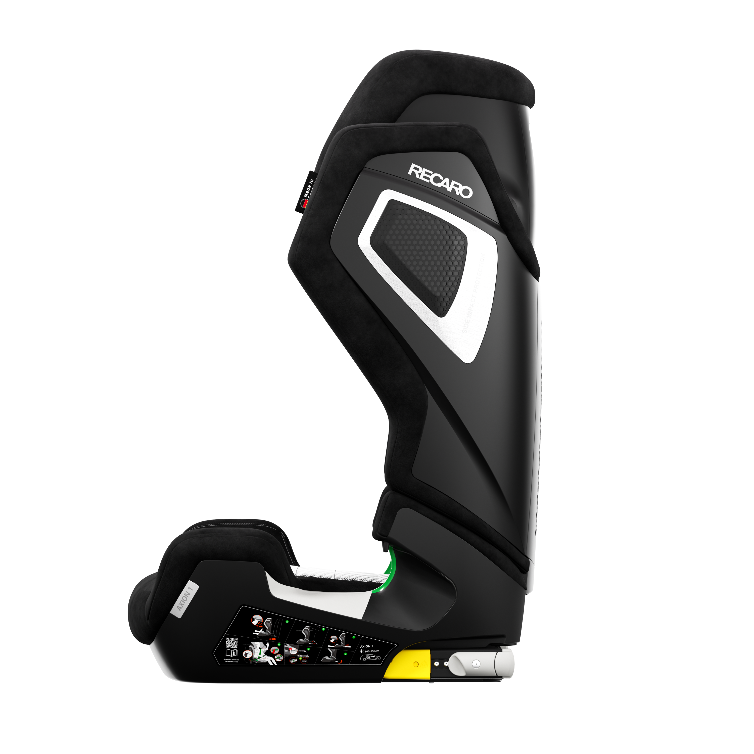 Seitenansicht Recaro Axion 1 Pepita 2