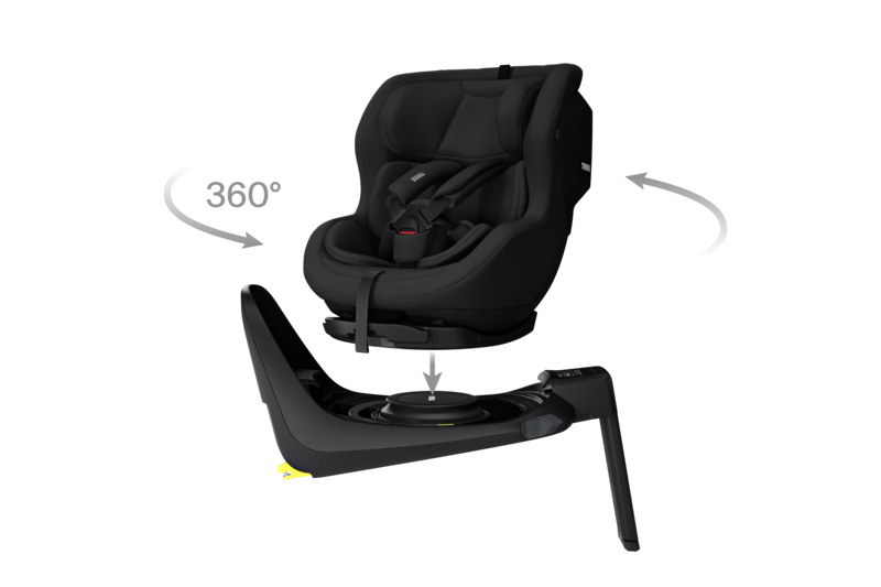 Thule Elm Black mit Base Drehfunktion Thule Elm Black mit Base Drehfunktion
