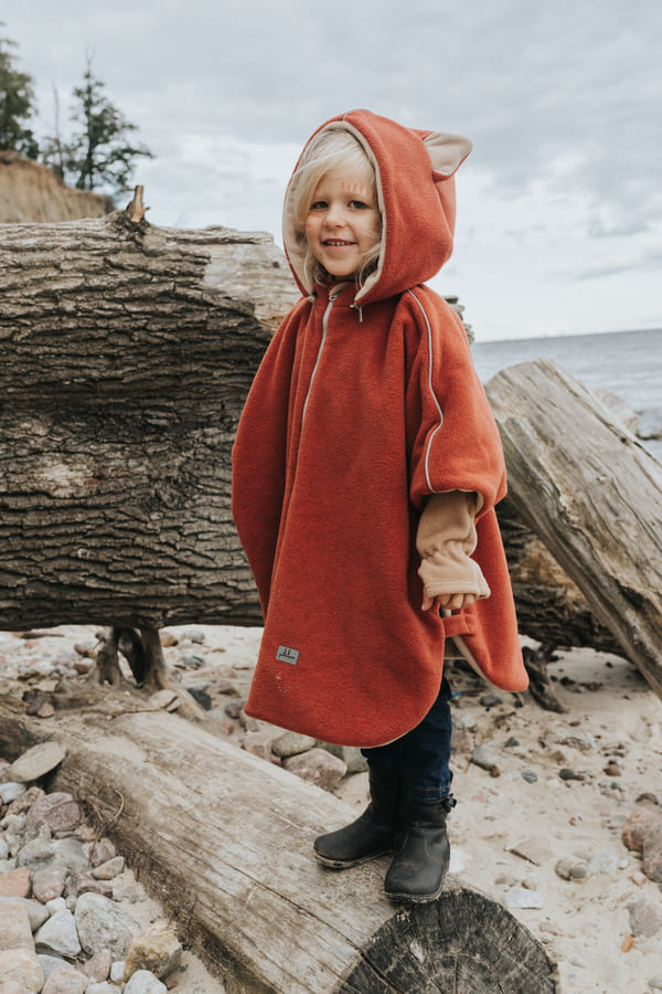 Patulove Little Foxy Poncho für den Kindersitz