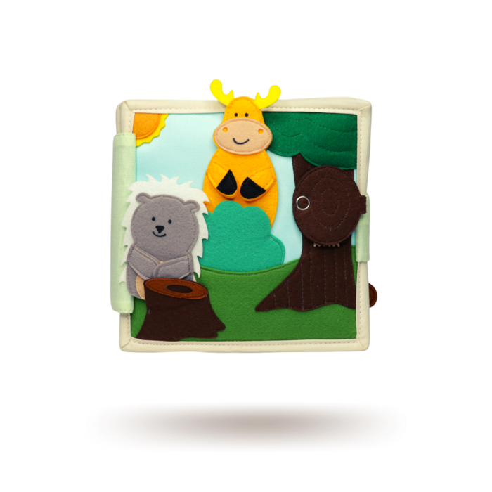 Quiet Book Mini Tierfreunde Quiet Book Mini Tierfreunde