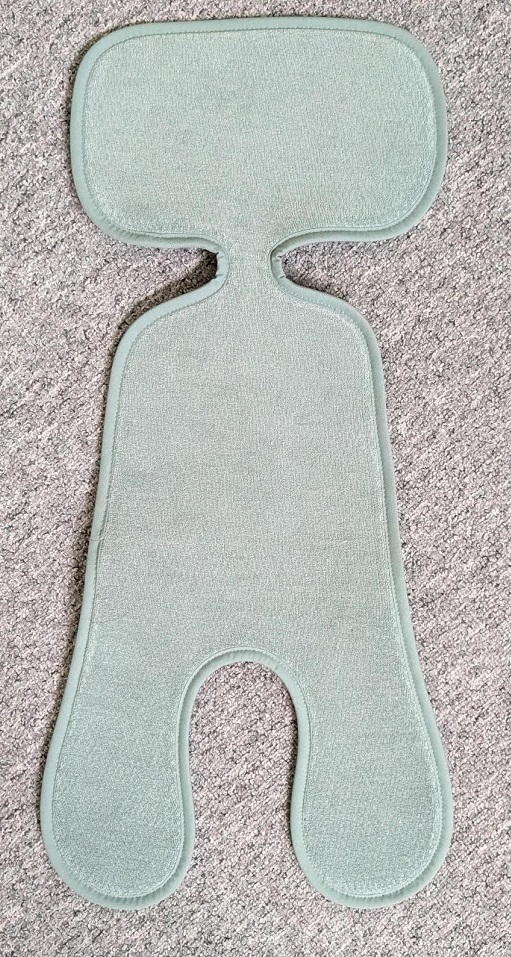 Aircuddle Antischwitzauflage für Babyschalen in Farbe Jade Green