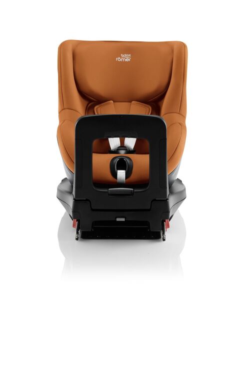 Britax Römer Dualfix 5Z Golden Cognac Frontansicht