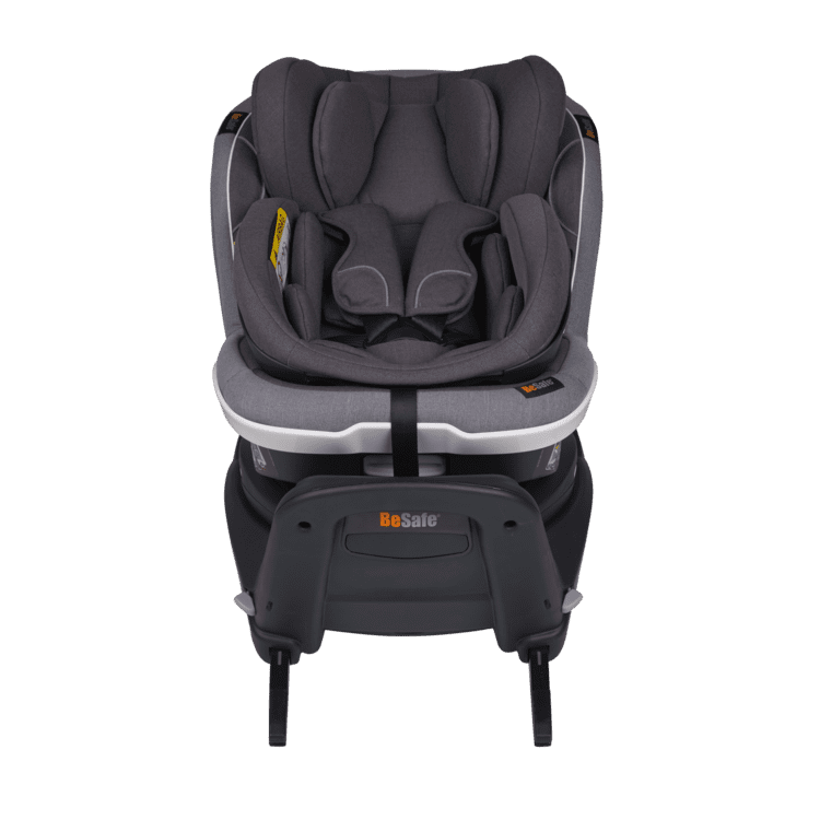 BeSafe iZi Twist B i-Size Metallic Melange Frontansicht BeSafe iZi Twist B i-Size Metallic Melange Frontansicht