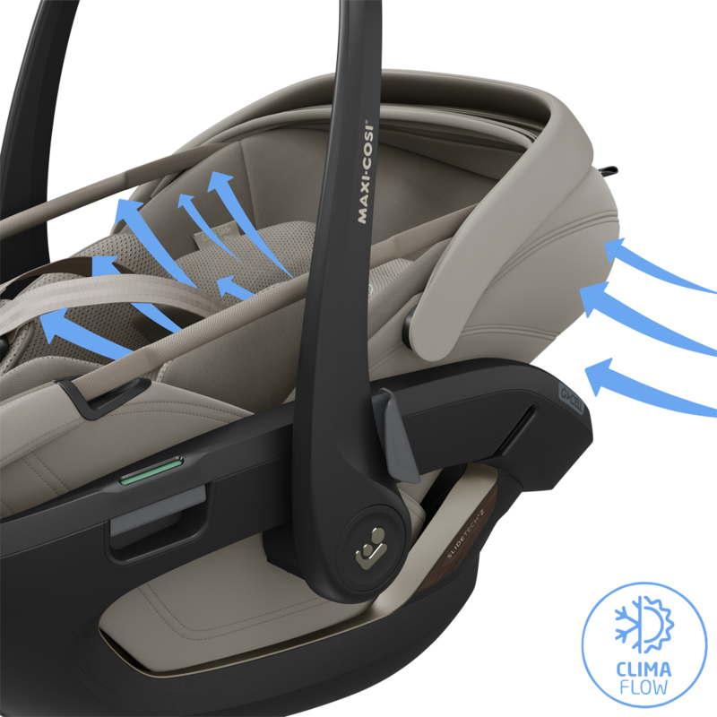 Maxi-Cosi Coral Slide Pro Sapphire Sand Nahaufnahme 1