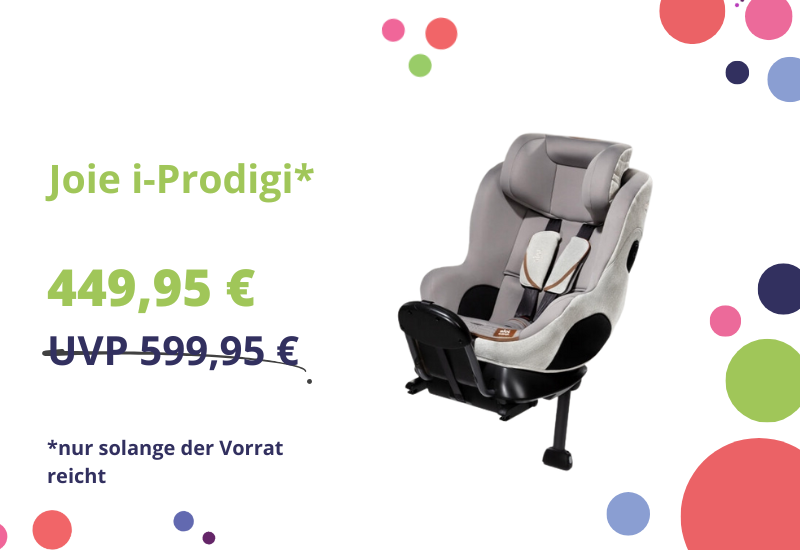 Joie i-Prodigi Sonderangebot Banner Joie i-Prodigi Sonderangebot Banner