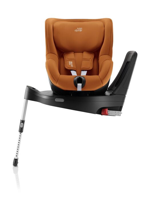 Britax Römer Dualfix 5Z Golden Cognac Frontansicht