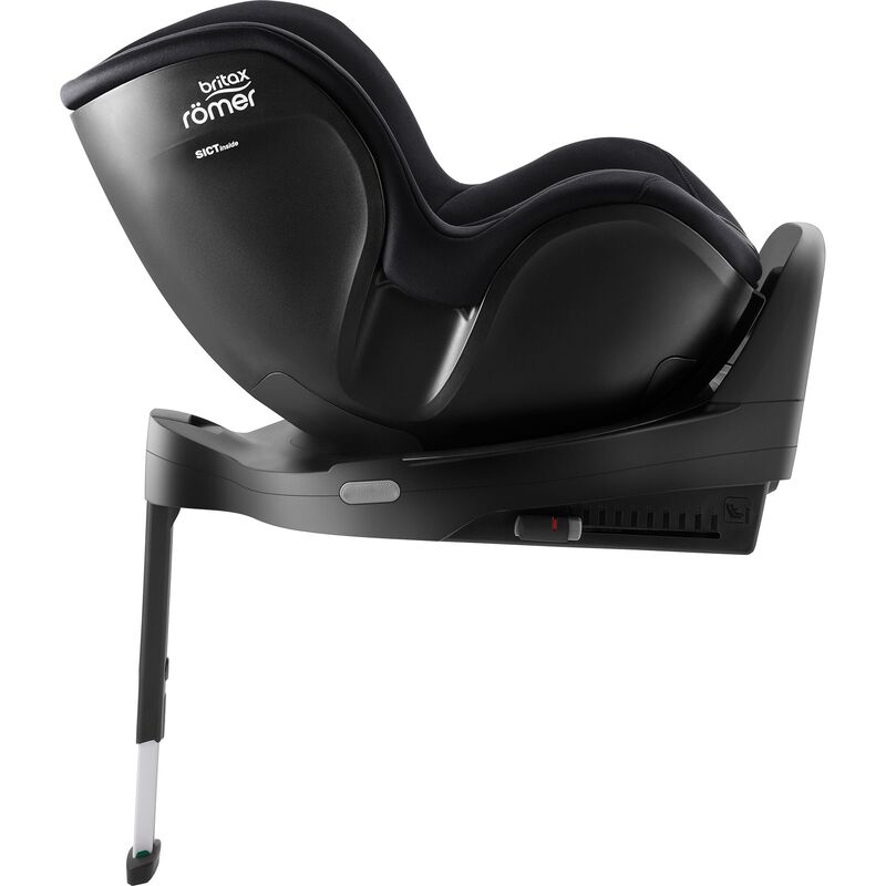 Britax Römer Dualfix Pro M Deep Black (Classic) Seitenansicht