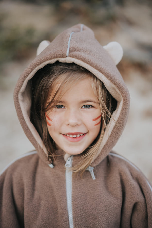 Patulove Brave Bear Poncho für den Kindersitz