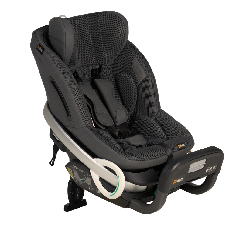 Dunkelgrauer Reboarder der Firma BeSafe namens IZi Stretch