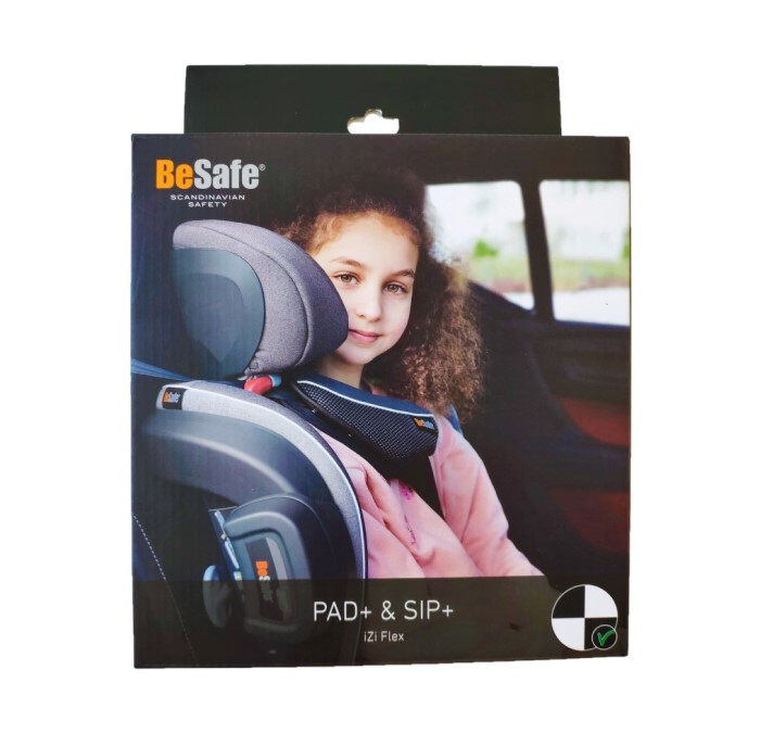 Besafe iZi Flex S Fix Zubehörpaket PAD und SIP Verpackung Besafe iZi Flex S Fix Zubehörpaket PAD und SIP Verpackung