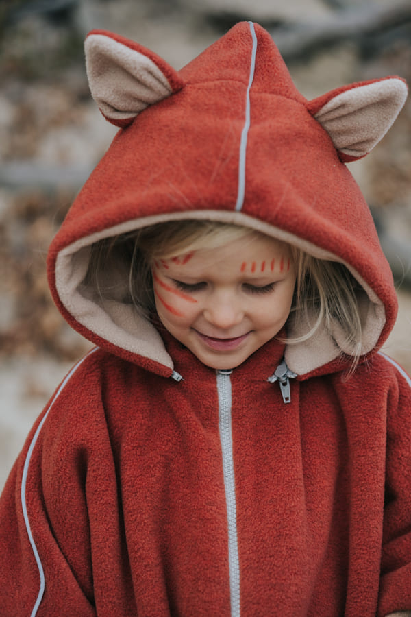 Patulove Little Foxy Poncho für den Kindersitz