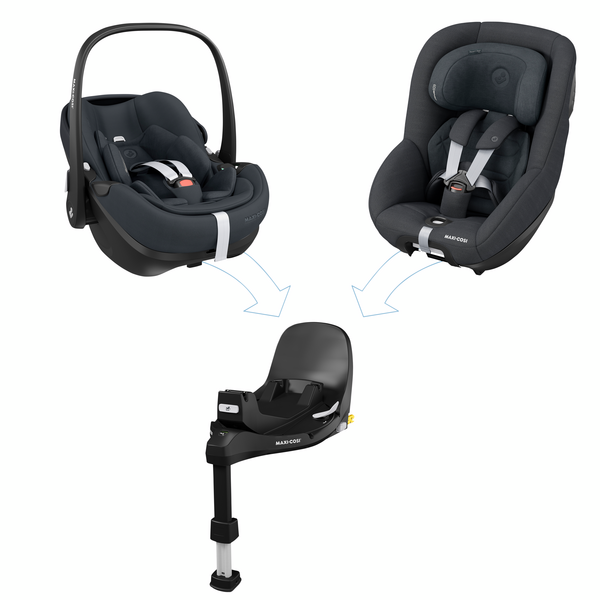 Maxi-Cosi FamilyFix 360 Pro Base nutzbare Sitze Maxi-Cosi FamilyFix 360 Pro Base nutzbare Sitze