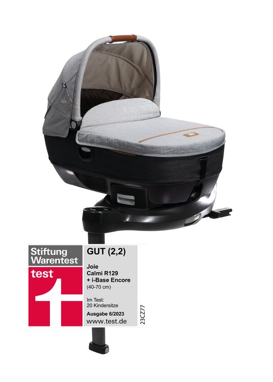 Joie Calmi R129 Carbon mit Stiftung Warentest Ergebnis Joie Calmi R129 Carbon mit Stiftung Warentest Ergebnis