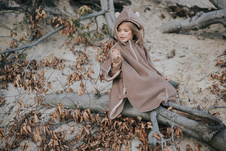 Patulove Brave Bear Poncho für den Kindersitz