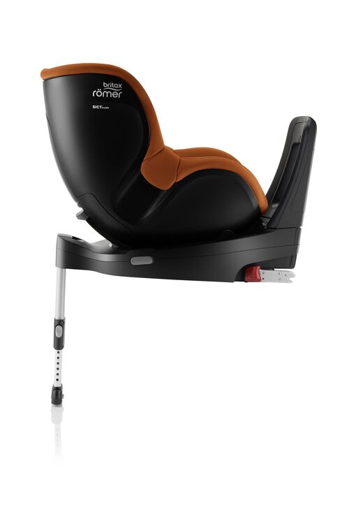 Britax Römer Dualfix 5Z Golden Cognac Seitenansicht