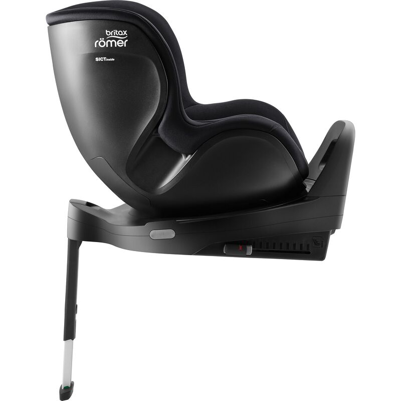 Britax Römer Dualfix Pro M Deep Black (Classic) Seitenansicht