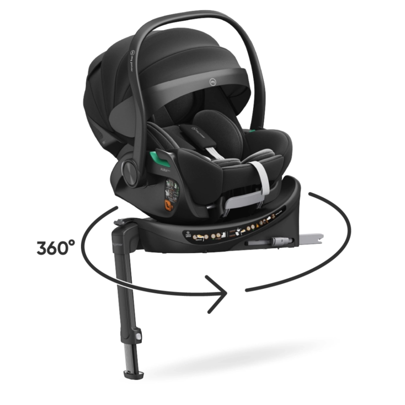 My Junior AURA Ergo 2 Black auf Base 1