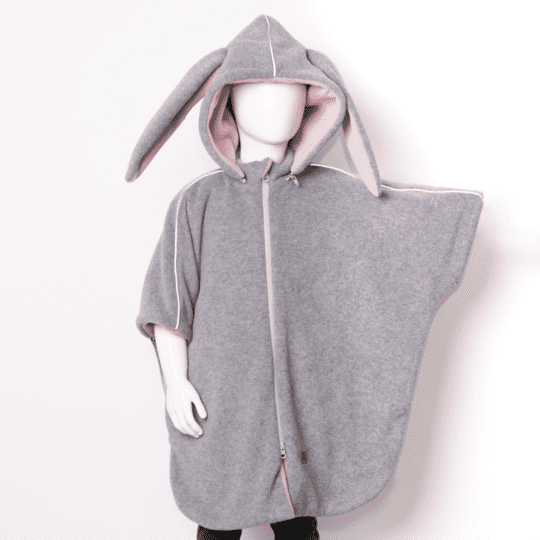 Patulove Funny Bunny Poncho Pink Patulove Funny Bunny Poncho Pink