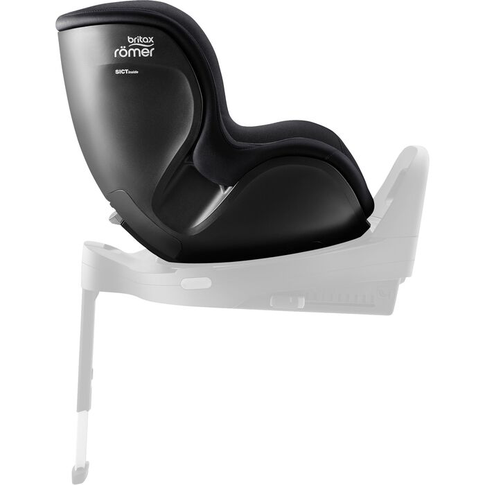 Britax Römer Dualfix 5Z Carbon Black (Style) Seitenansicht