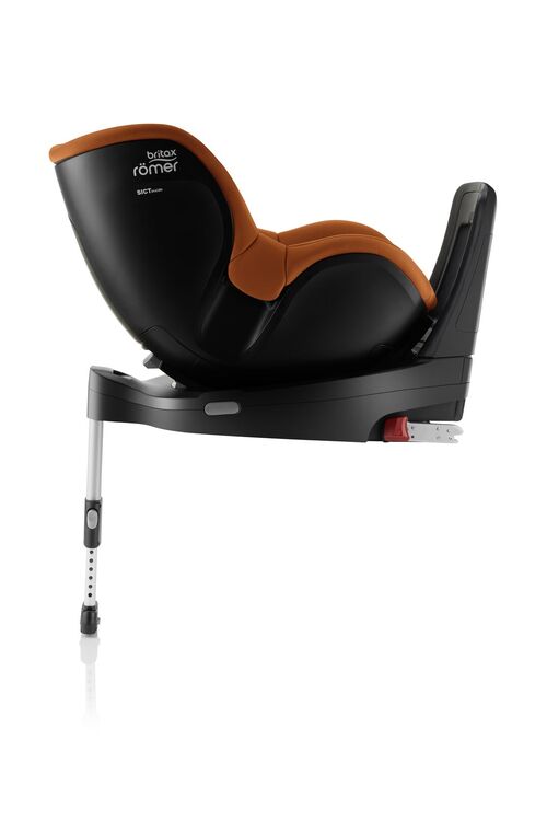 Britax Römer Dualfix 5Z Golden Cognac Seitenansicht
