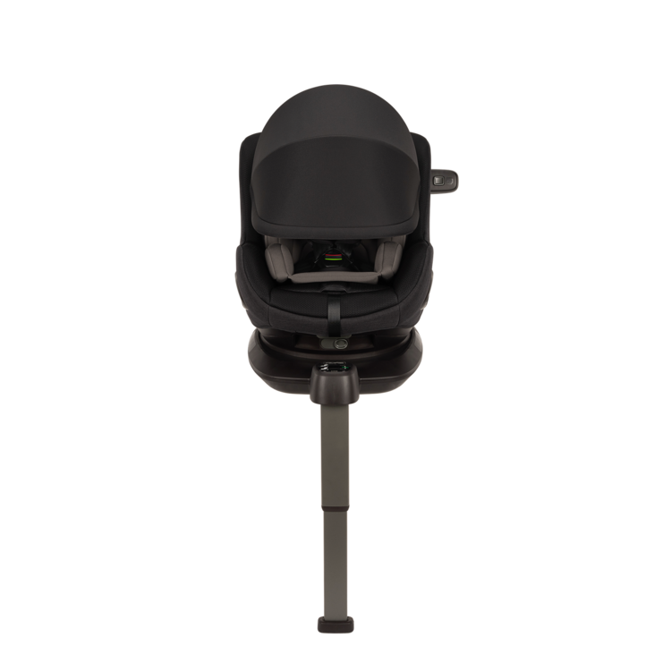 Nuna Pruu Aire Caviar Frontansicht mit Verdeck