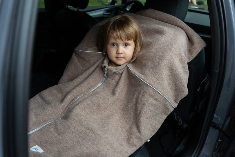 Patulove Merino Poncho Bear Patulove Merino Poncho Bear
