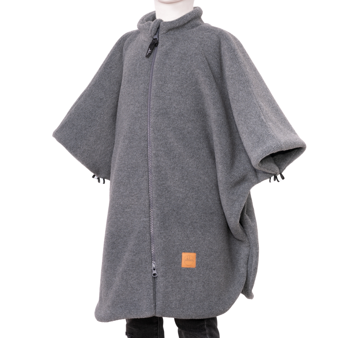 Patulove Basic Poncho Grau Patulove Basic Poncho Grau