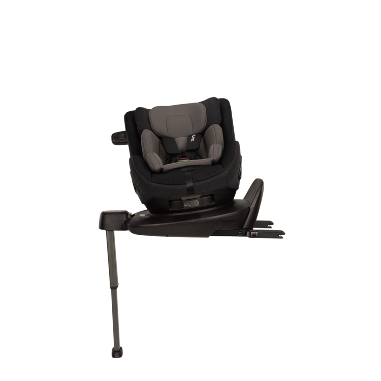 Nuna Pruu Aire Caviar Frontansicht auf Base