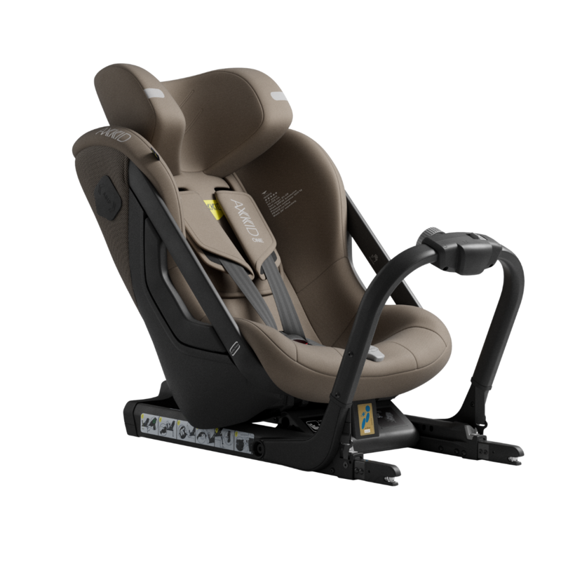 Frontansicht Axkid One 3 Driftwood Beige 2