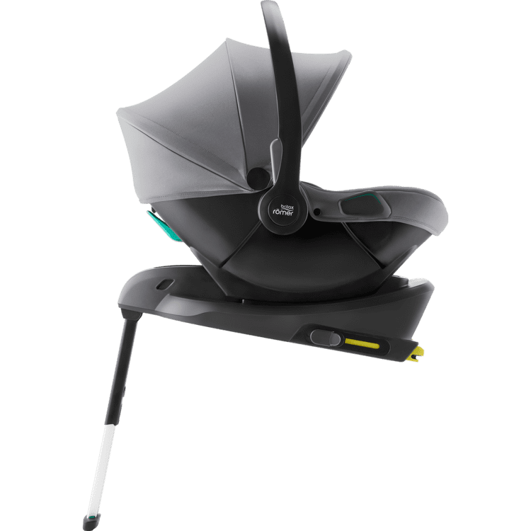 Britax Römer Baby-Safe Core Frost Grey Seitenansicht Britax Römer Baby-Safe Core Frost Grey Seitenansicht
