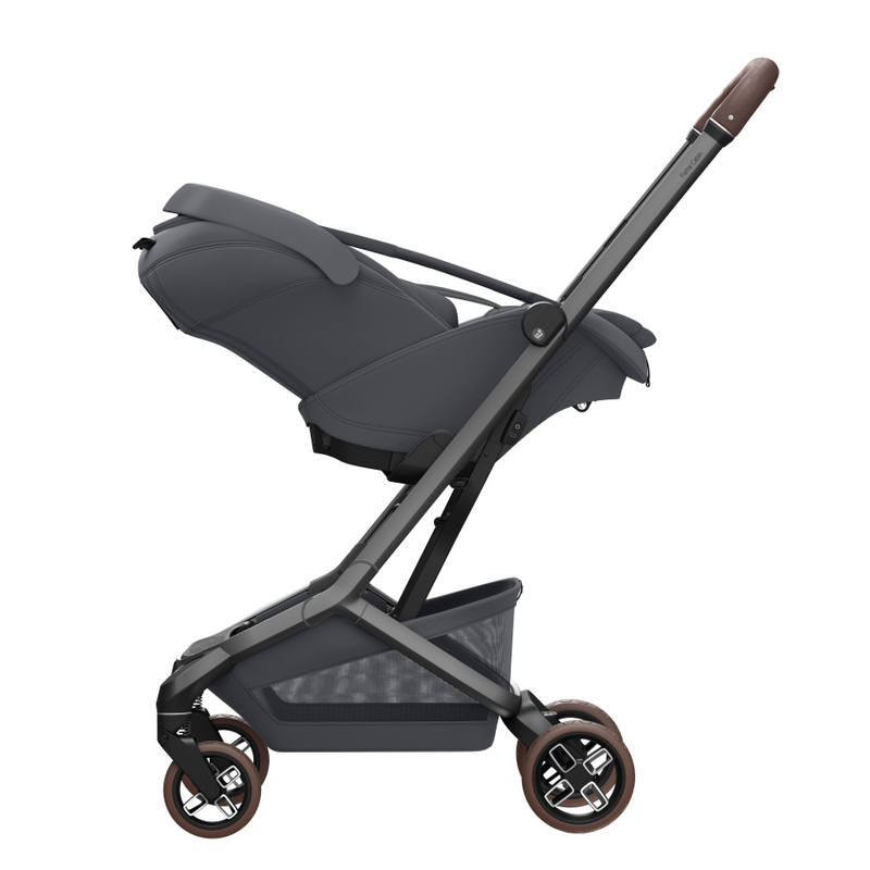 Maxi-Cosi Coral Slide Pro Moon Graphite auf Kinderwagen 1