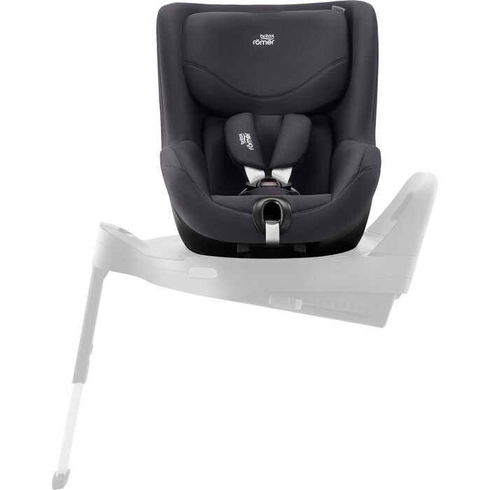 Britax Römer Dualfix 5Z Deep Grey (Classic) Frontansicht