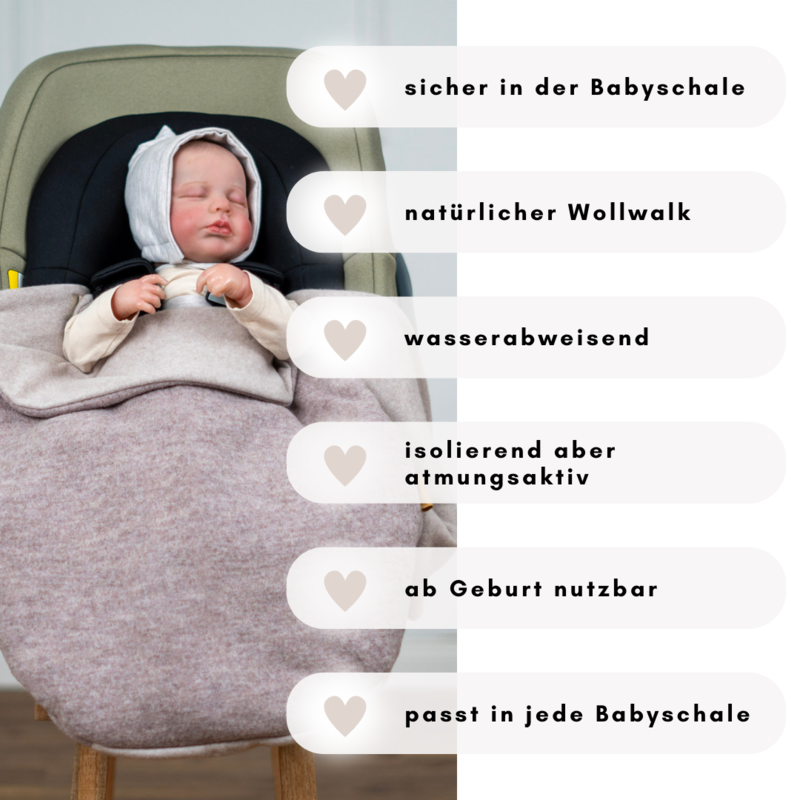 Grafik für alle Vorteile der Kikkifax Einschlagdecke