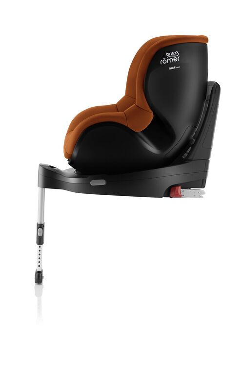Britax Römer Dualfix 5Z Golden Cognac Seitenansicht