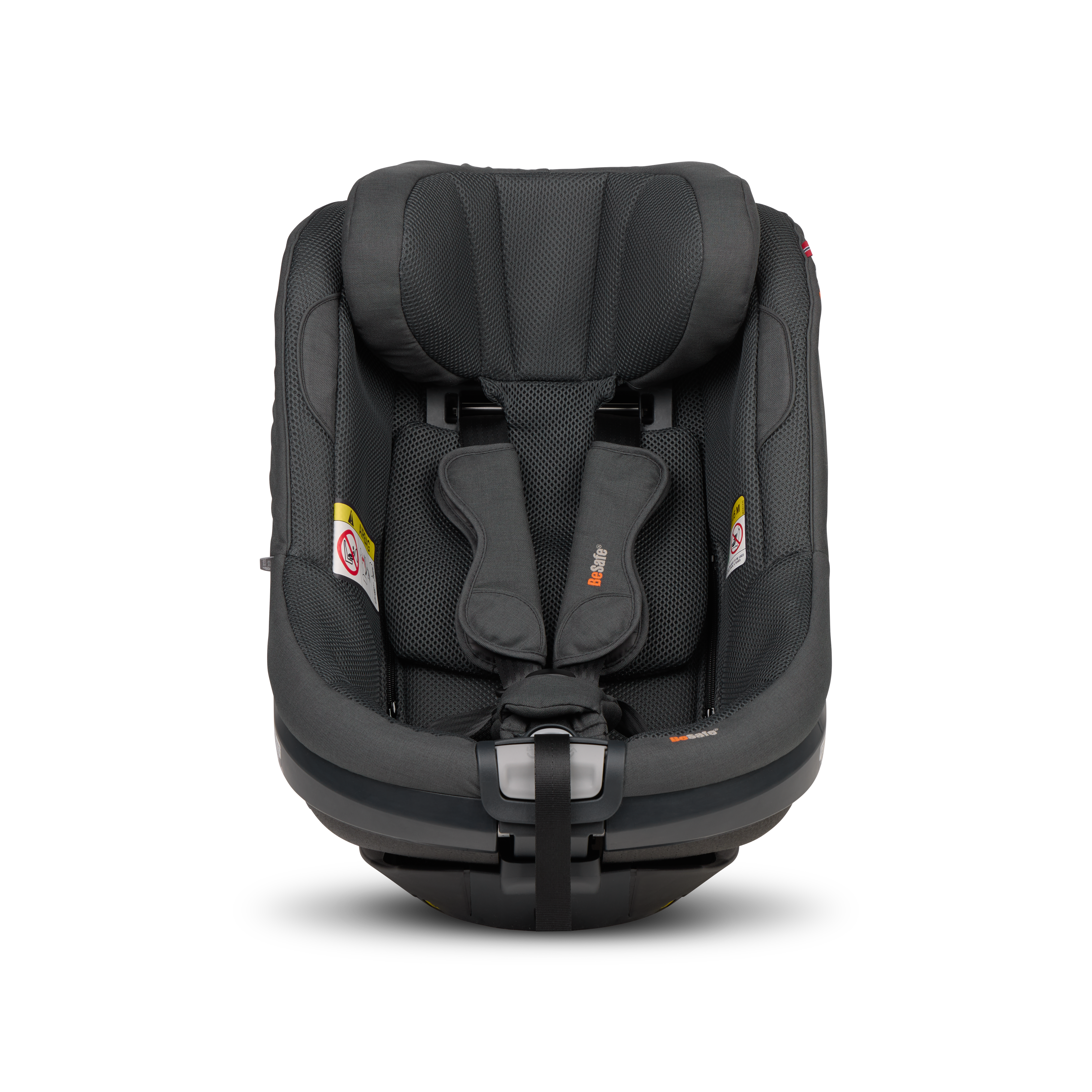 Frontansicht BeSafe Beyond 360 B Anthracite Mesh 3